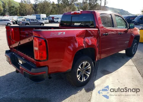 2022 Chevrolet Colorado Z71 from USA, damaged, VIN 1GCGSDEN6N1116339
